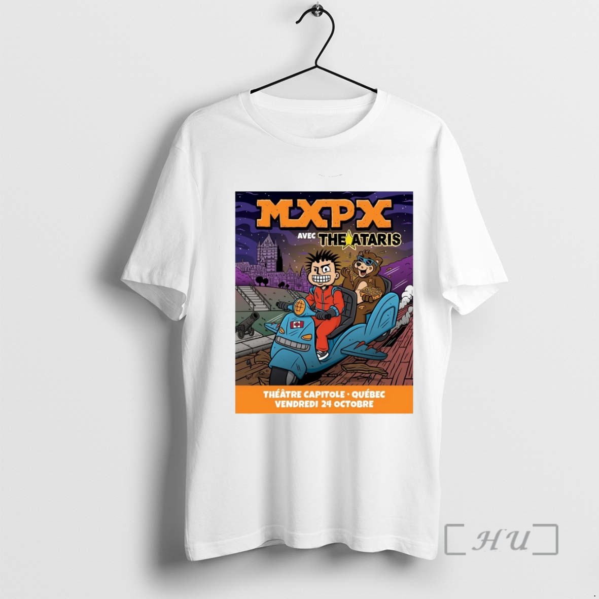 Limited Edition Mxpx Avec The Ataris October 24 2025 Theatre Capitole Quebec Tee Shirt Sweater Hoodie