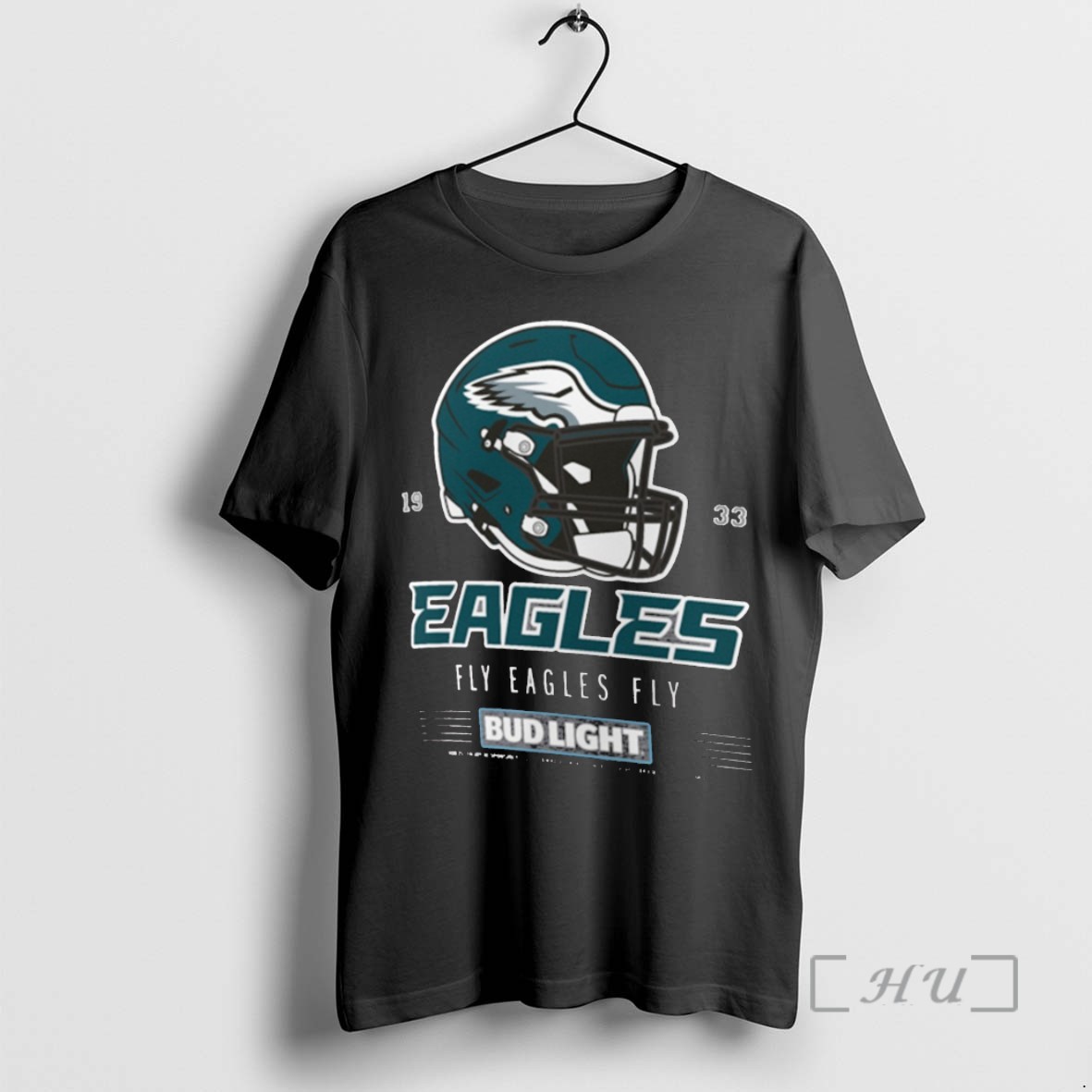 Limited Edition Philadelphia Eagles Fly Eagles Fly Nfl Bud Light 2025 Helmet Tee Shirt Sweater Hoodie