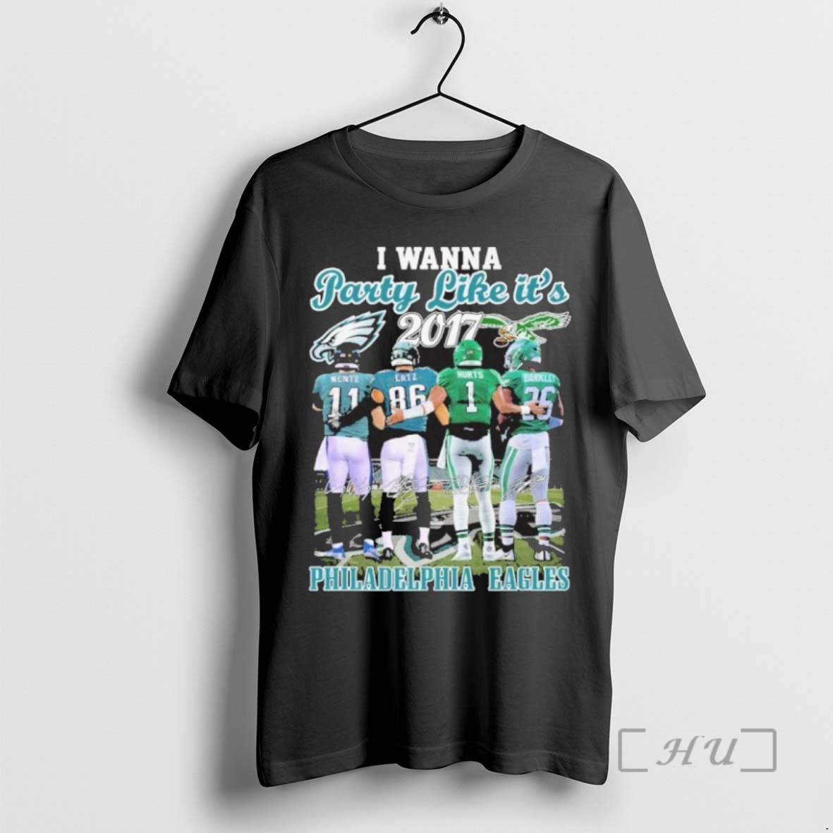 Limited Edition Philadelphia Eagles I Wanna Party Like Its 2017 Tee Shirt Sweater Hoodie
