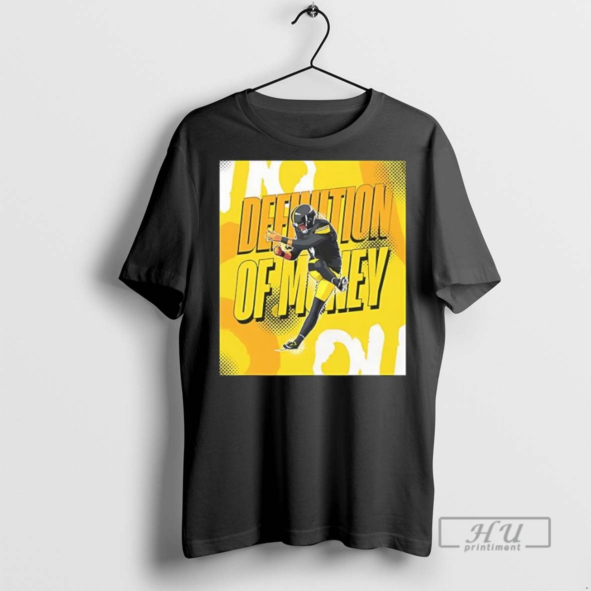 Limited Edition Pittsburgh Steelers Definitely Of Money Graphic Tee Shirt Sweatshirt Hoodies