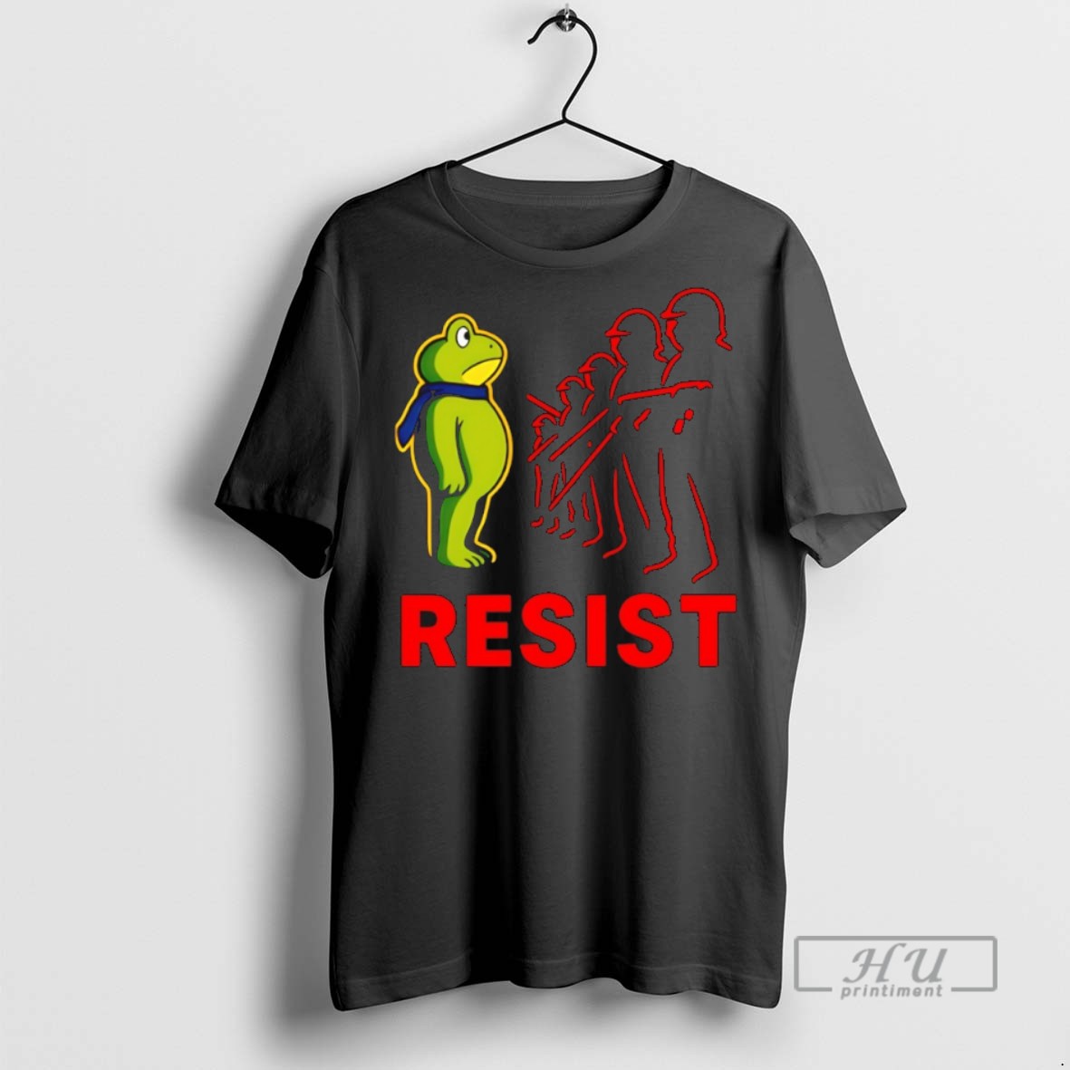 Limited Edition Portland Frog Fck Ice Anti Trump Graphic Tee Shirt Sweatshirt Hoodies