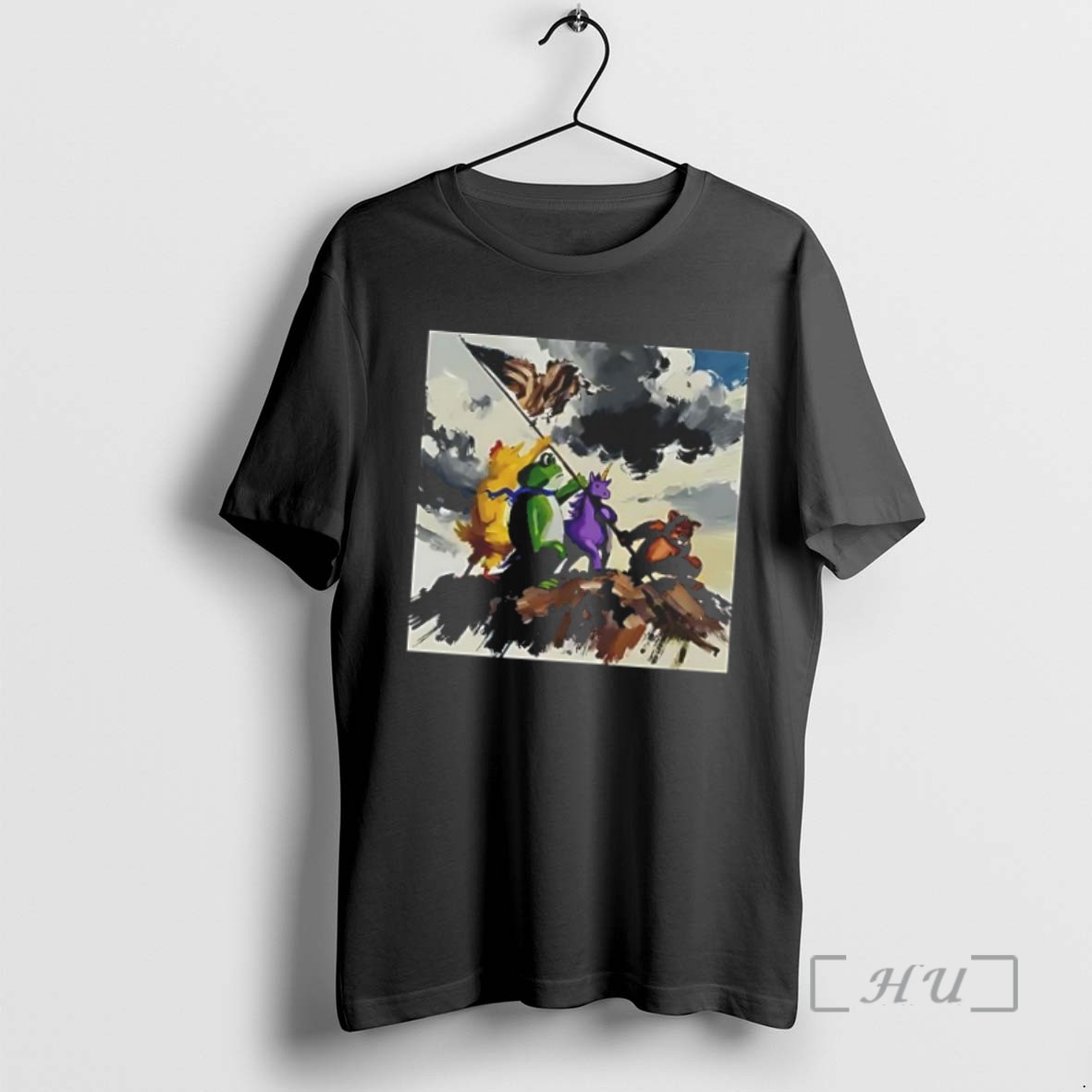 Limited Edition Portland Frog Art Work Resist Animals Photo T Shirts Sweater Hoodie