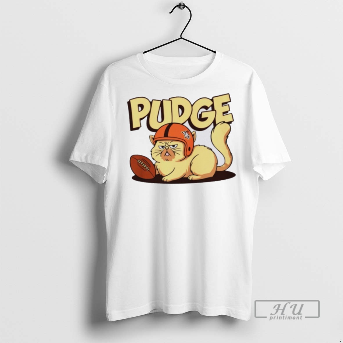 Limited Edition Pudge The Cat Bowling Green Falcons Graphic Tee Shirt Sweatshirt Hoodies