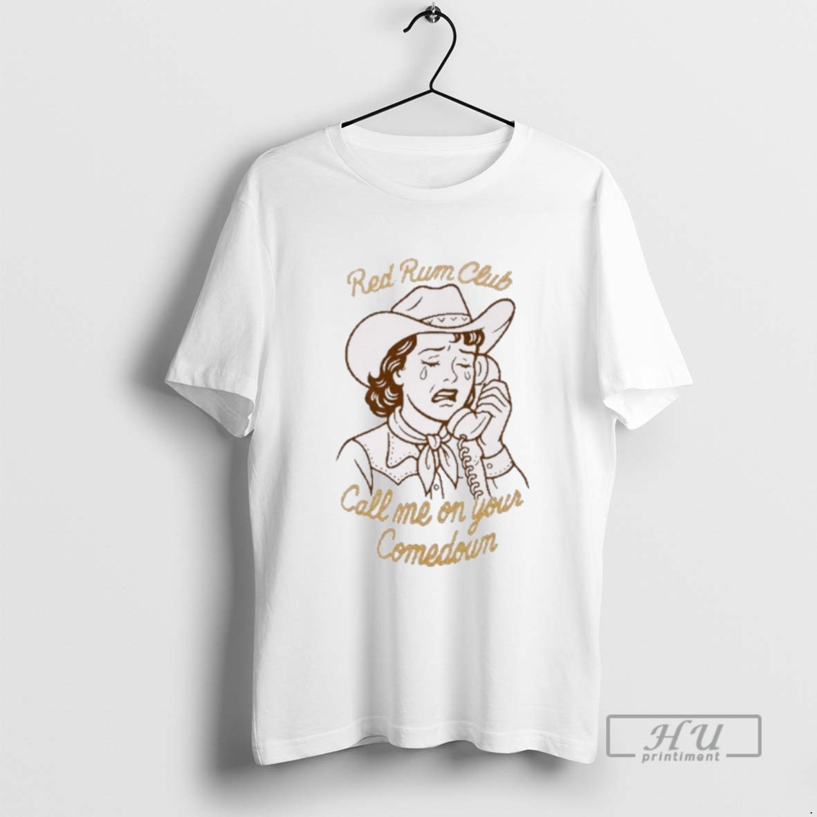 Limited Edition Red Rum Club Call Me On Your Comedown Painting Graphic Tee Shirt Sweatshirt Hoodies