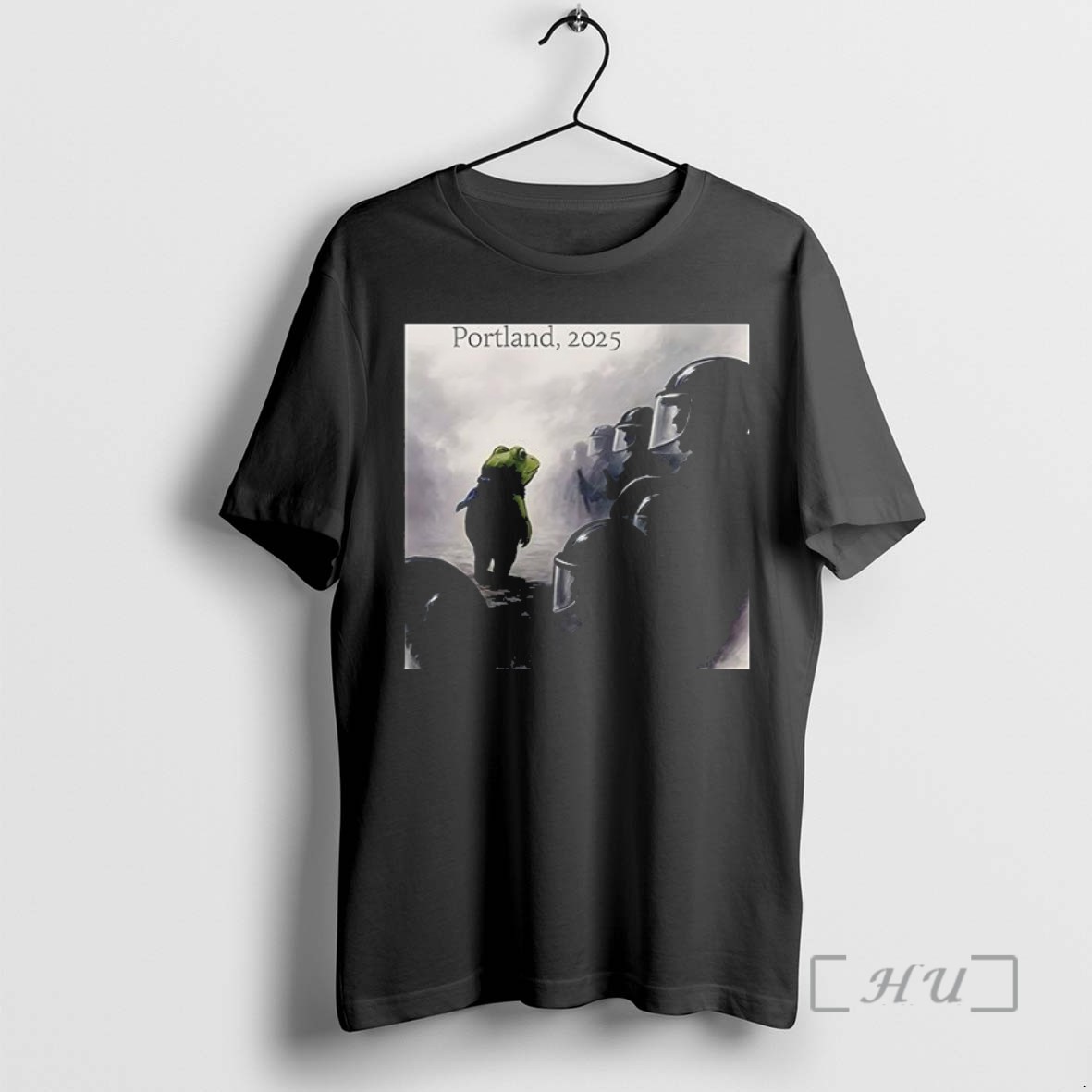 Limited Edition Resist Portland Frog Anti Trump Anti Fascism Tee Shirt Sweater Hoodie