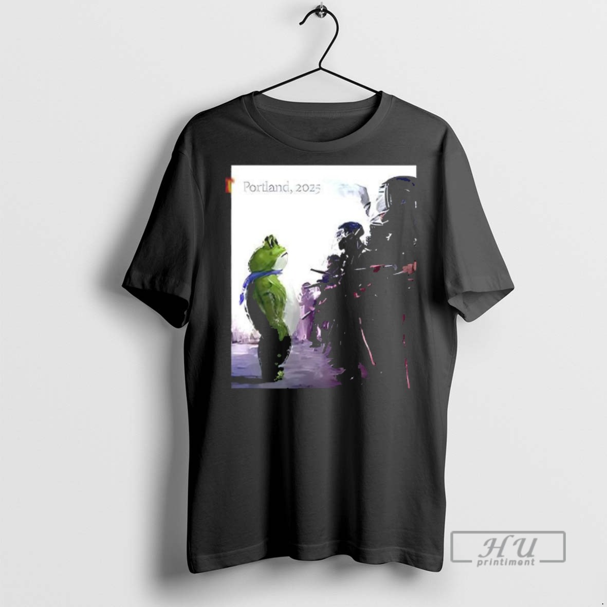 Limited Edition Resist Portland Frog I Stand With Frog Graphic Tee Shirt Sweatshirt Hoodies