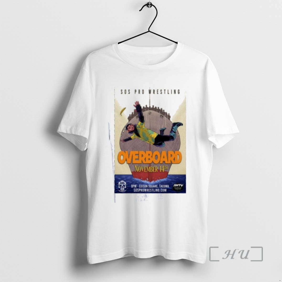 Limited Edition Sos Pro Wrestling Edison Square Tacoma Wa November 14th 2025 Tee Shirt Sweater Hoodie