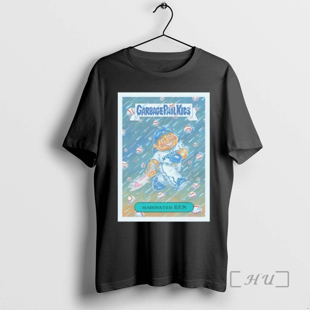 Limited Edition Seattle Mariners Garbage Pail Kids Mariners Marinated Ken Baseball T Shirts Sweater Hoodie