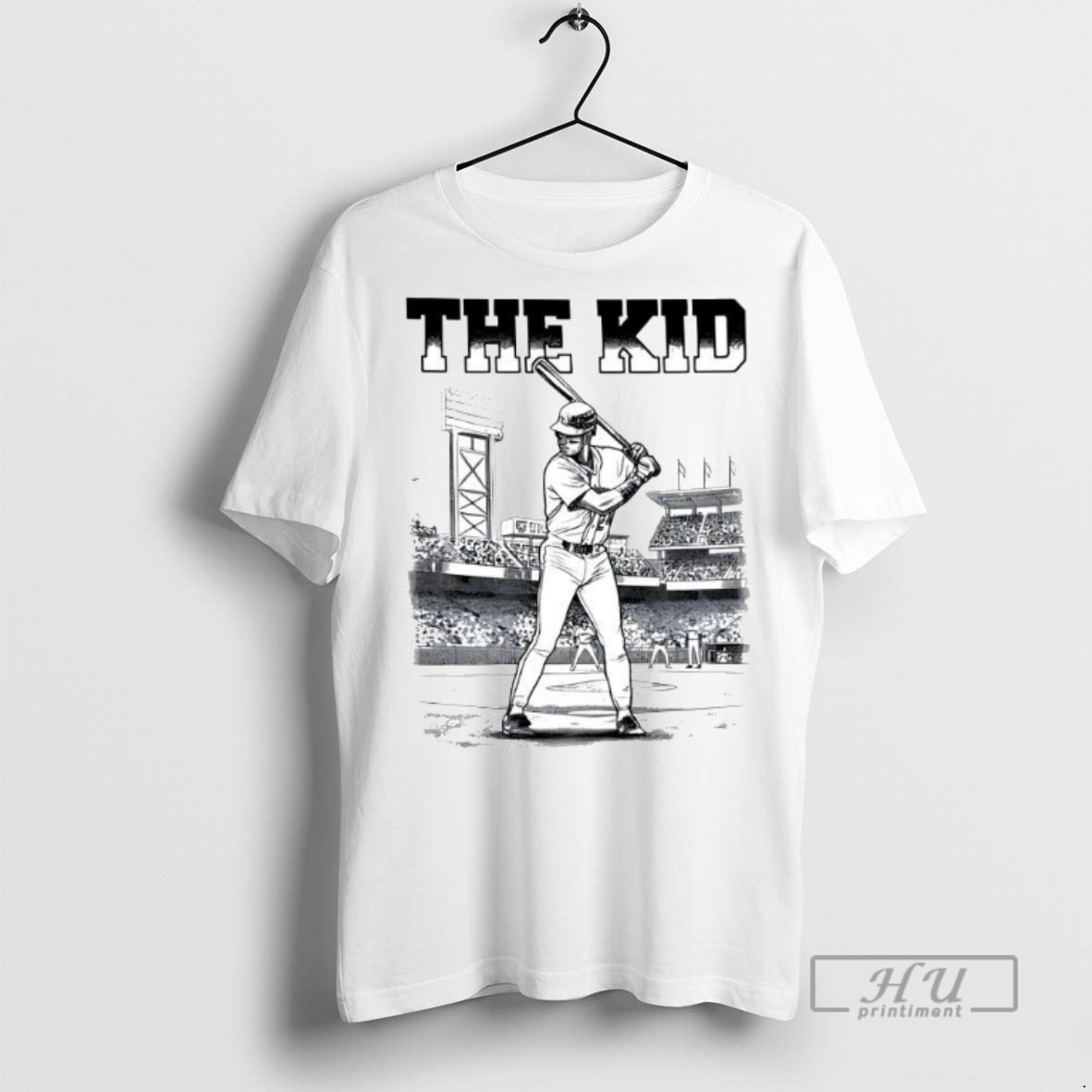 Limited Edition Seattle Mariners Ken Griffey Jr Black White Graphic Tee Shirt Sweatshirt Hoodies