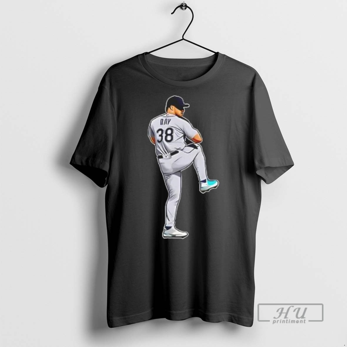 Limited Edition Seattle Mariners Robbie Ray 38 Baseball Lighting Graphic Tee Shirt Sweatshirt Hoodies