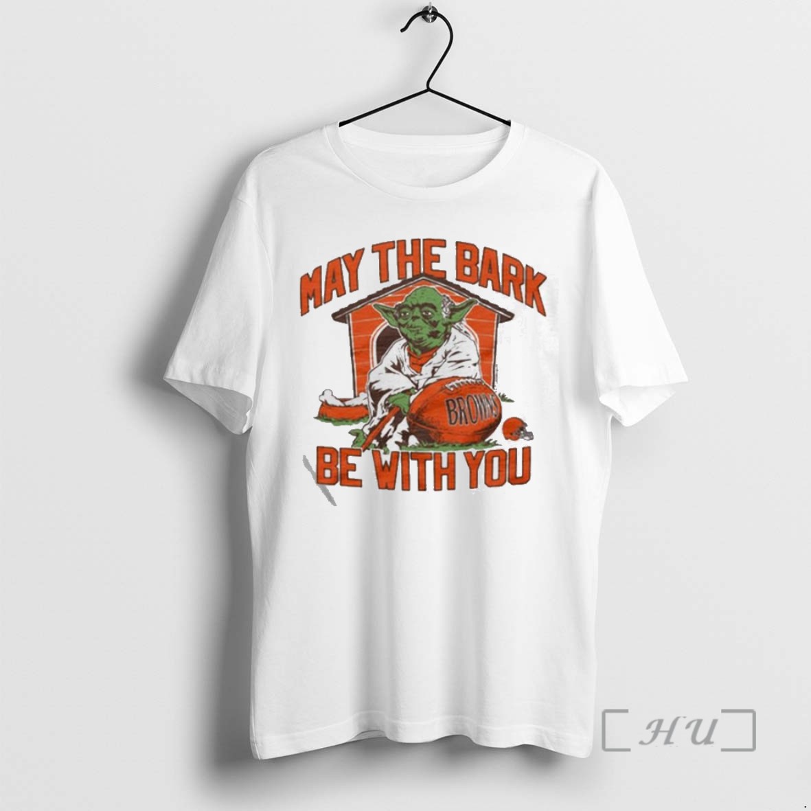 Limited Edition Star Wars X Cleveland Browns May The Bark Be With You Light Side T Shirts Sweater Hoodie