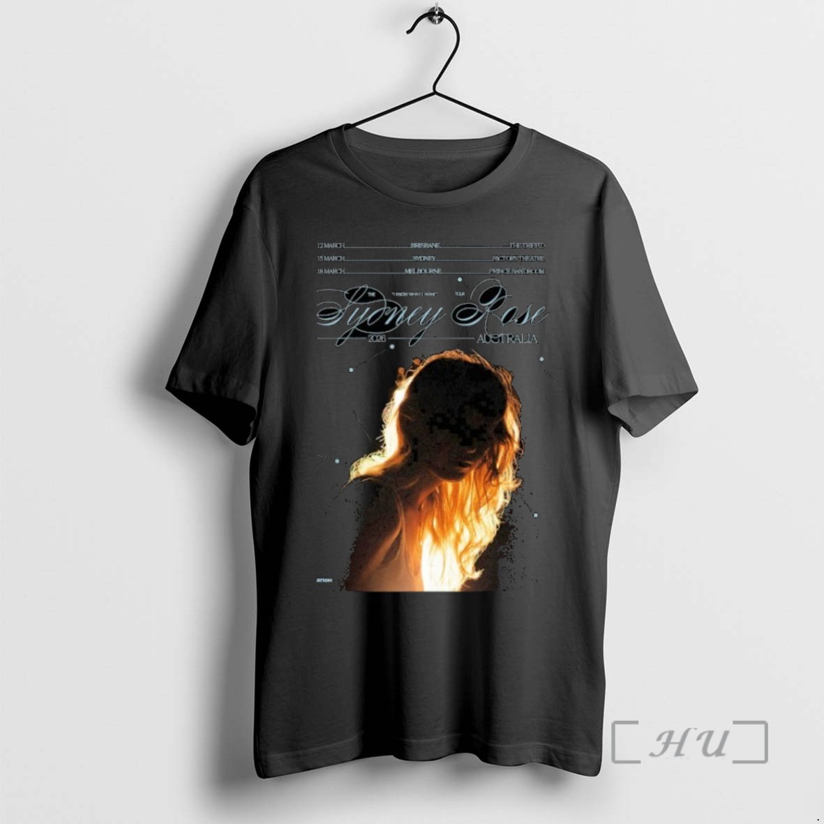 Limited Edition Sydney Rose Australia Tour 2026 Tee Shirt Sweater Hoodie