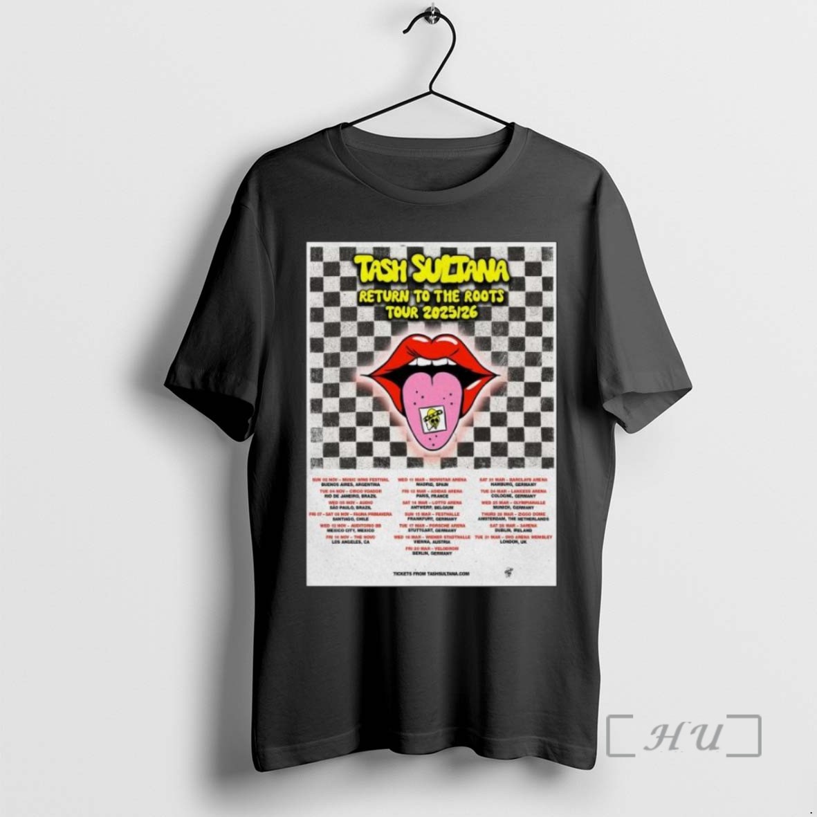 Limited Edition Tash Sultana Return To The Roots Show 2025 2026 Long Sleve Tee Shirt Sweater Hoodie