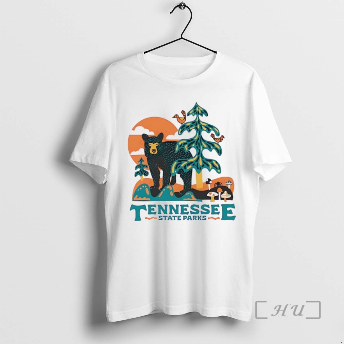 Limited Edition Tennessee State Parks Bear Tee Shirt Sweater Hoodie