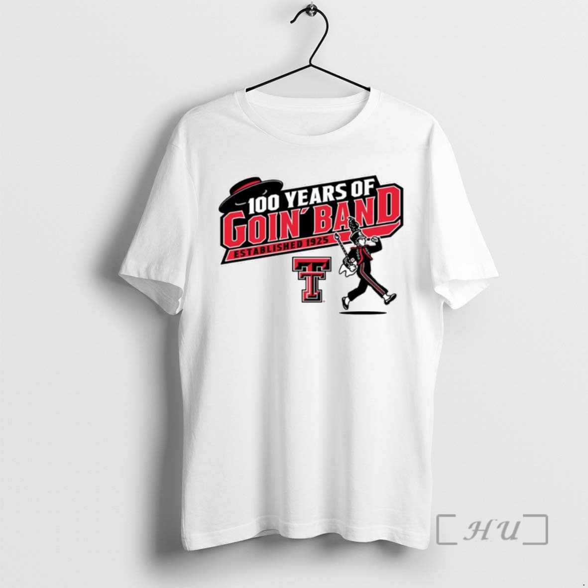Limited Edition Texas Tech Red Raiders Ncaa 100 Years Of Goin Band Marching Band Est 1925 Tee Shirt Sweater Hoodie
