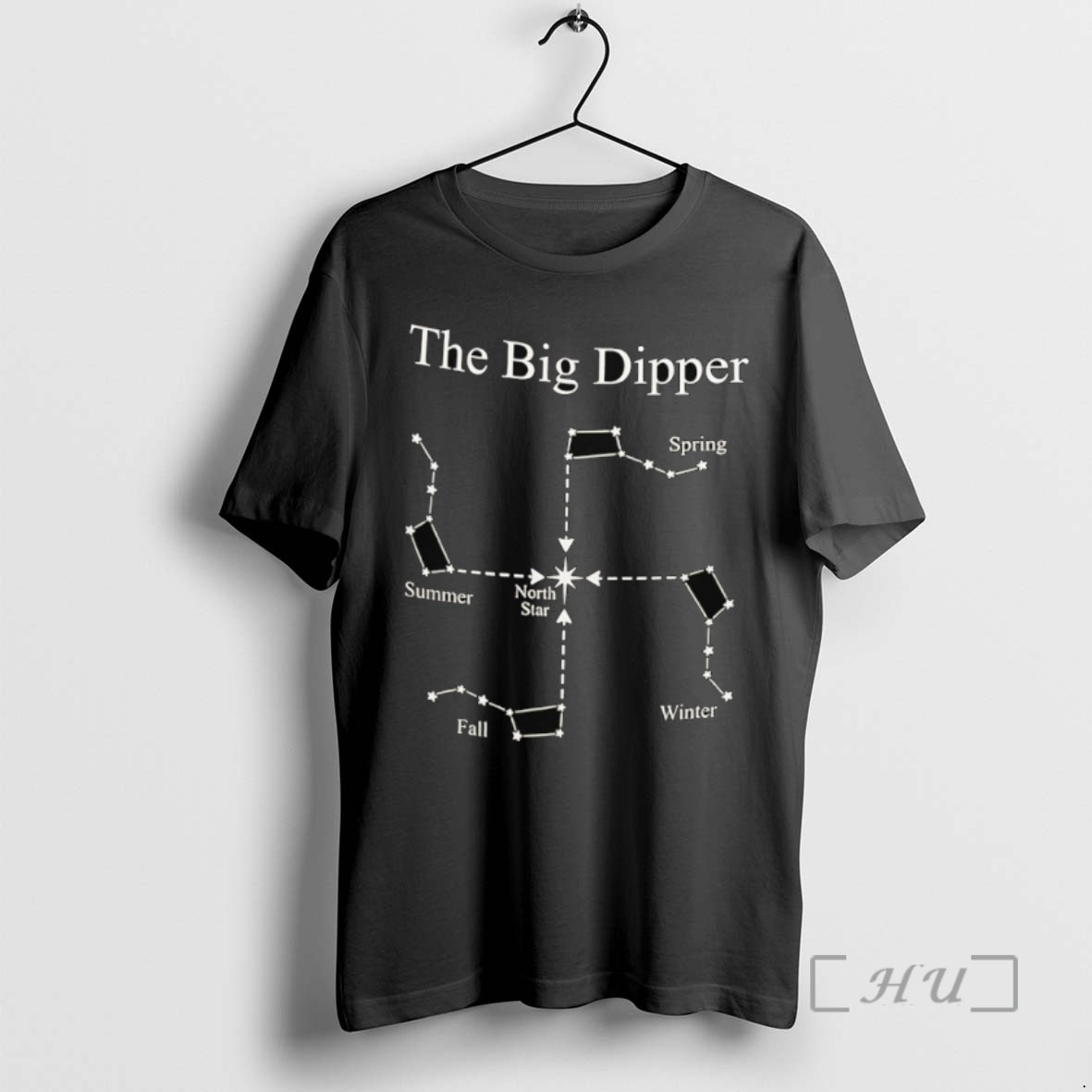 Limited Edition The Big Dipper Summer North Star Fall Spring Winter Tee Shirt Sweater Hoodie