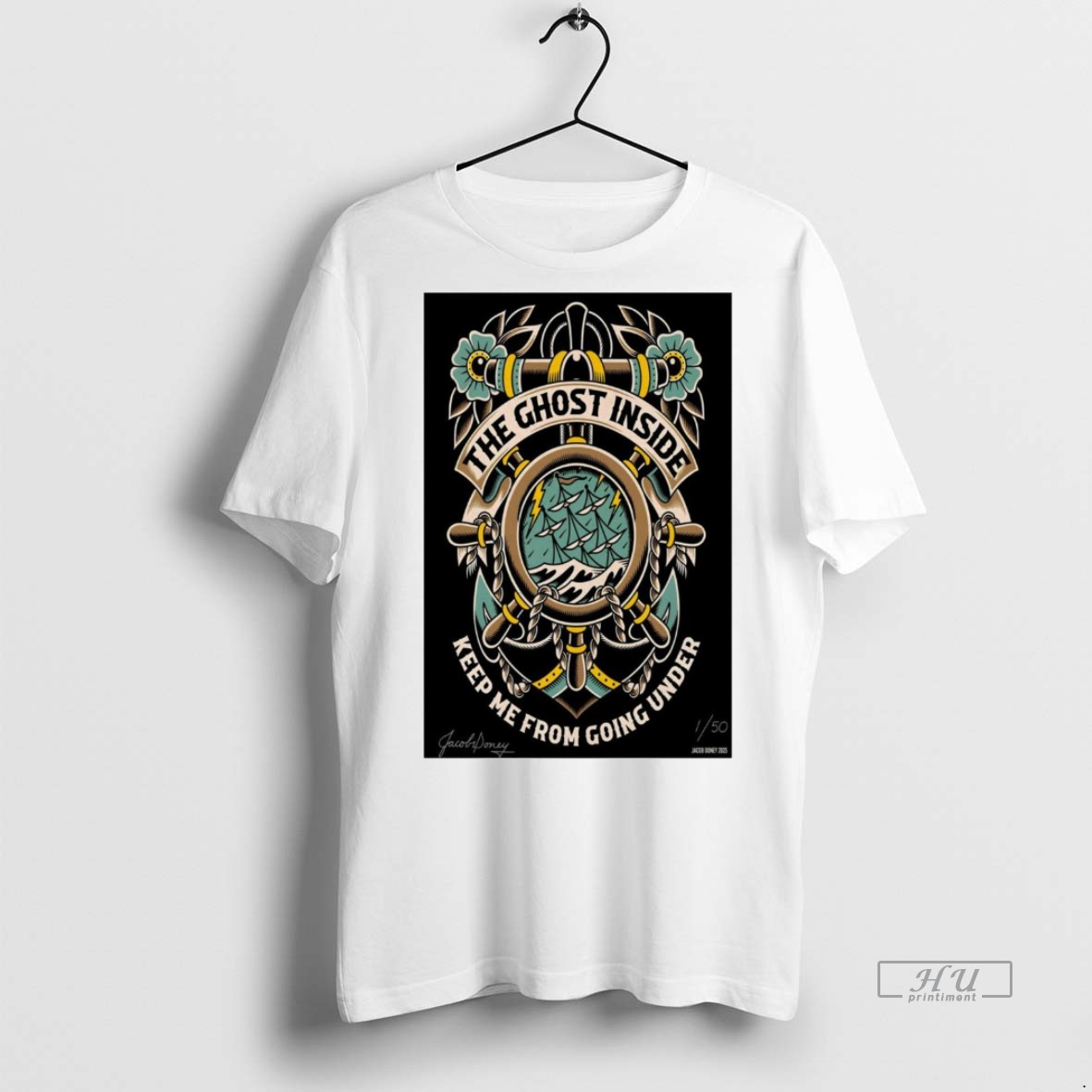 Limited Edition The Ghost Inside Keep Me From Going Under 2025 Tee Shirt Sweater Hoodie