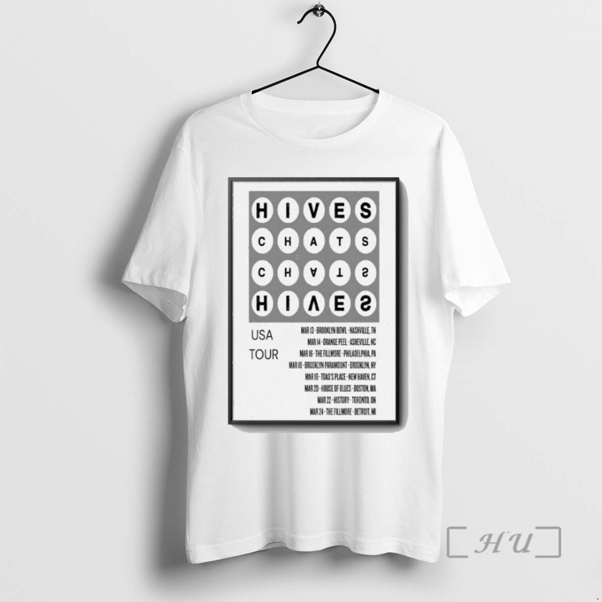 Limited Edition The Hives And The Chats American Tour 2026 Tee Shirt Sweater Hoodie