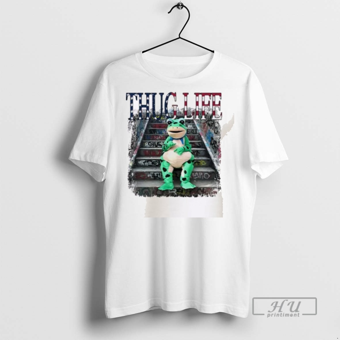 Limited Edition Thug Life Portland Frog Protest Graphic Tee Shirt Sweatshirt Hoodies 2 2