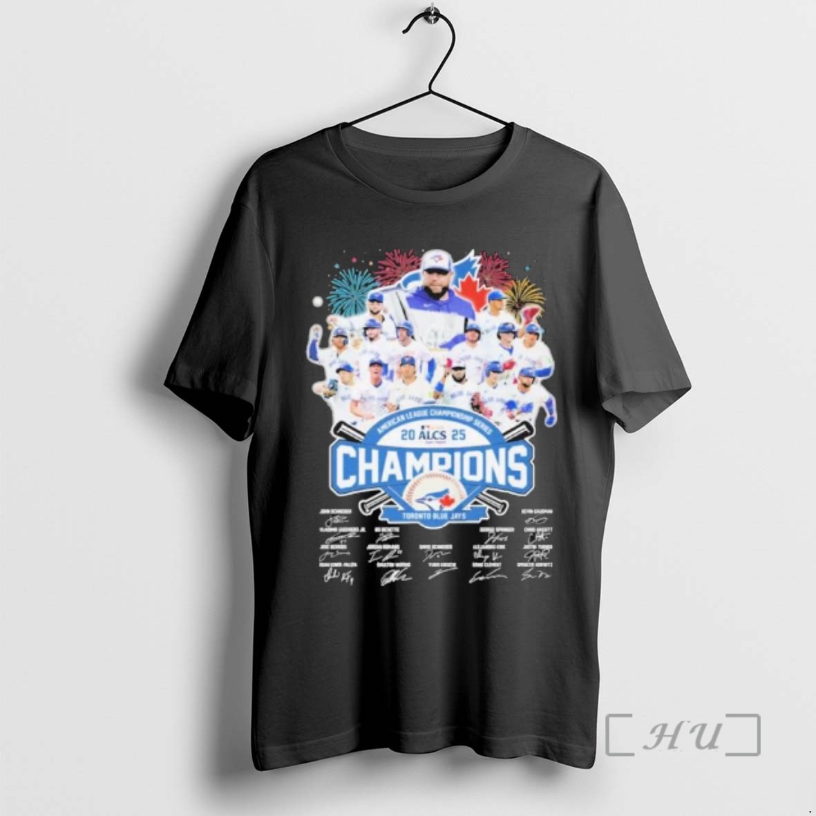 Limited Edition Toronto Blue Jays 2025 Alcs Champions Signature T Shirts Sweater Hoodie