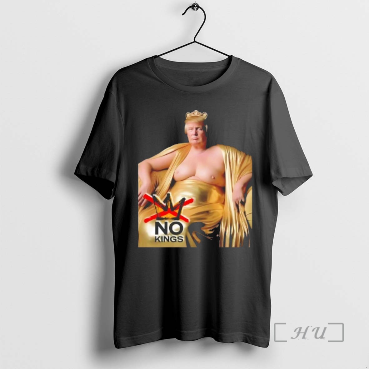Limited Edition Trump Golden Thrones No Kings Tee Shirt Sweater Hoodie