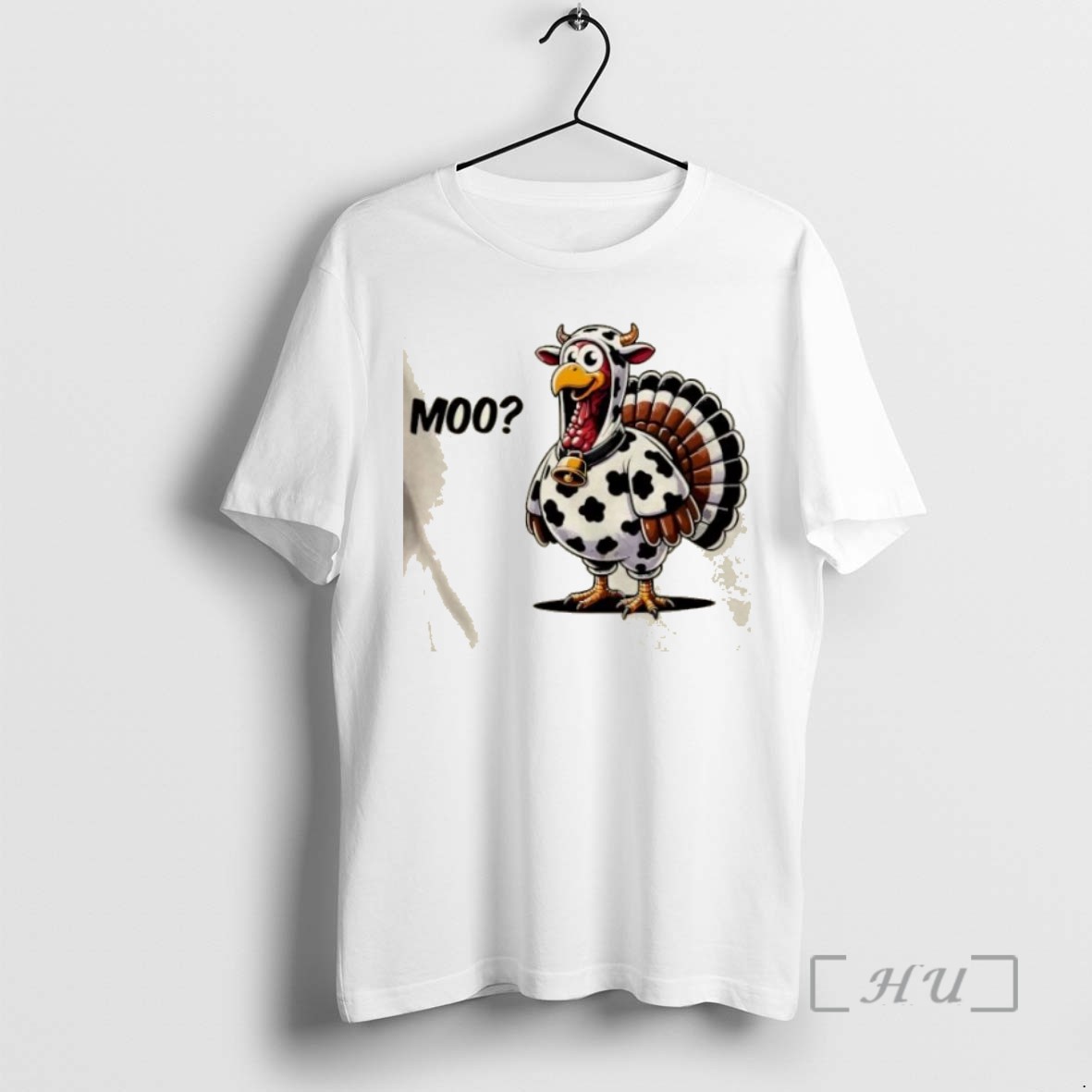Limited Edition Turkey Moo Funny Cute Thanksgiving T Shirts Sweater Hoodie