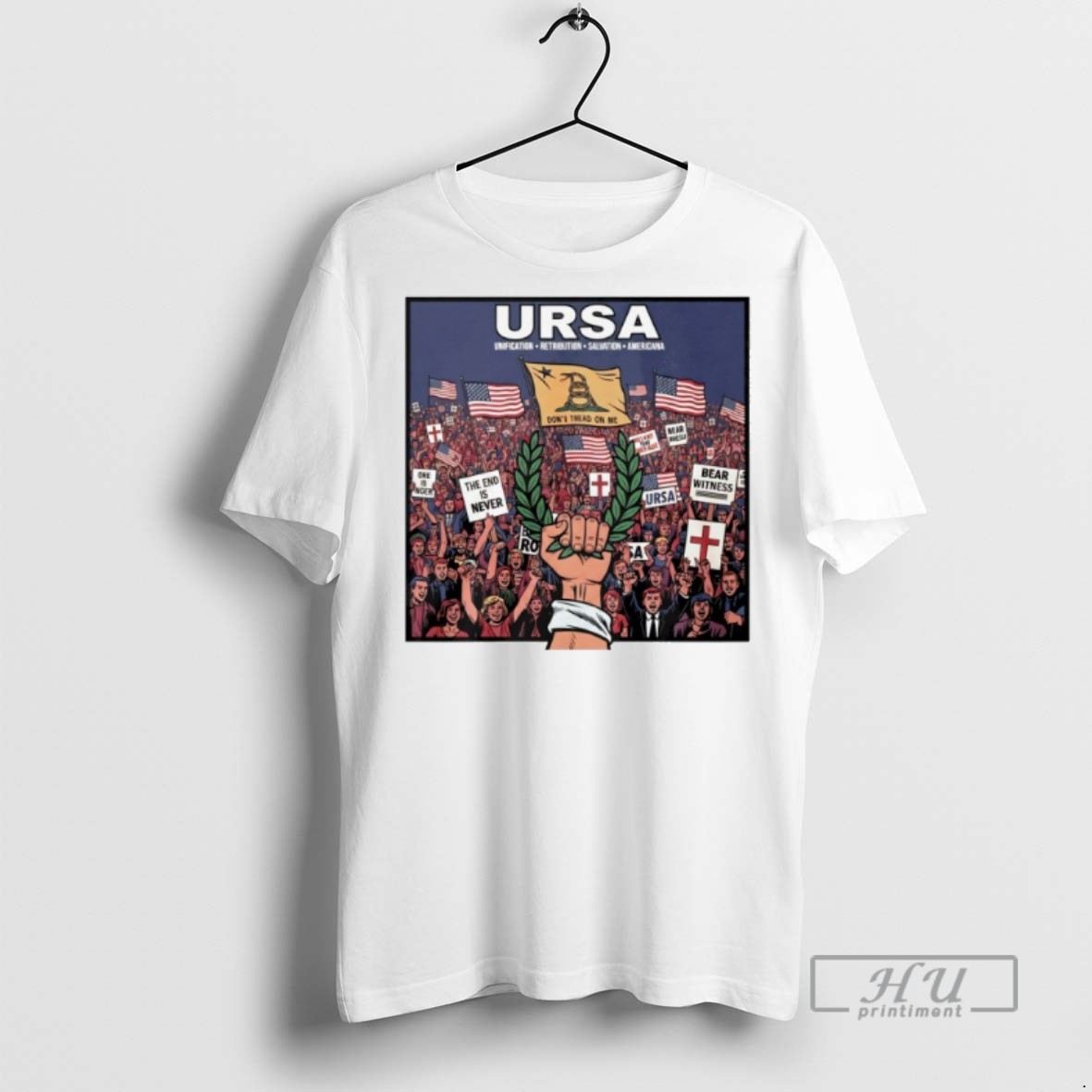 Limited Edition Ursa Unification Retribution Salvation Americana Graphic Tee Shirt Sweatshirt Hoodies 1