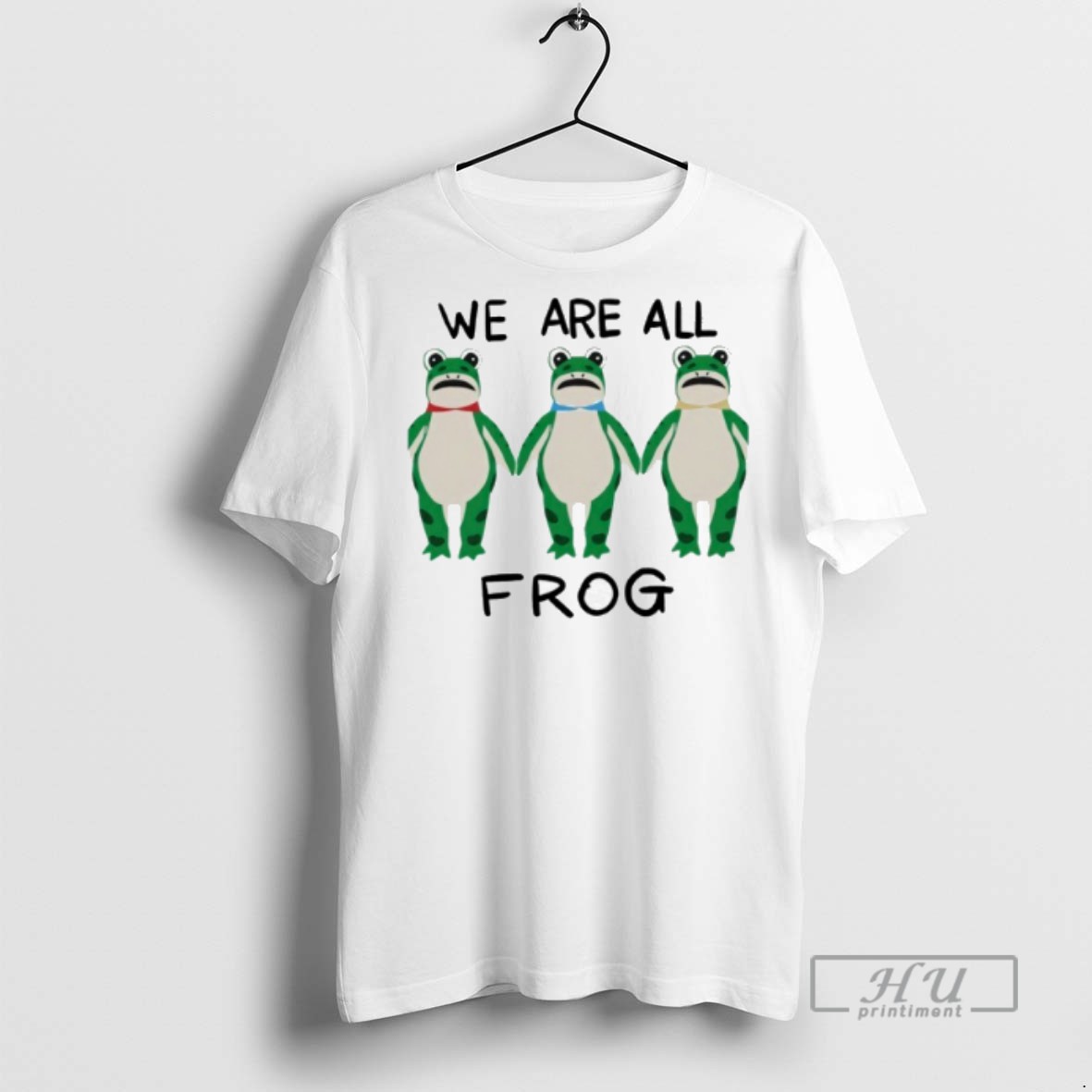 Limited Edition We Are All Frog Portland Graphic Tee Shirt Sweatshirt Hoodies