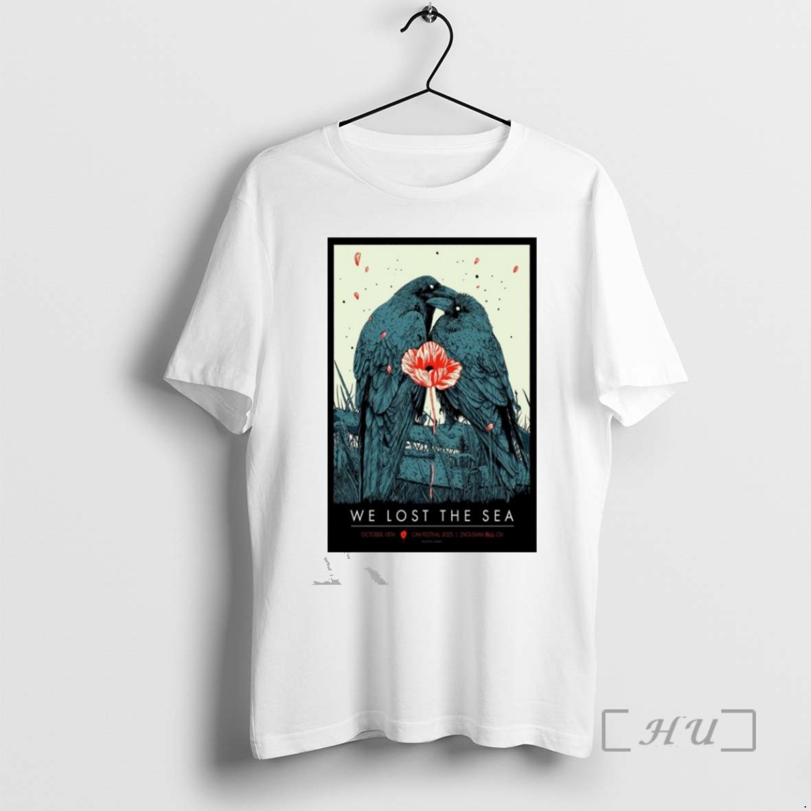 Limited Edition We Lost The Sea Zhoushan China October 18 2025 Concert T Shirts Sweater Hoodie
