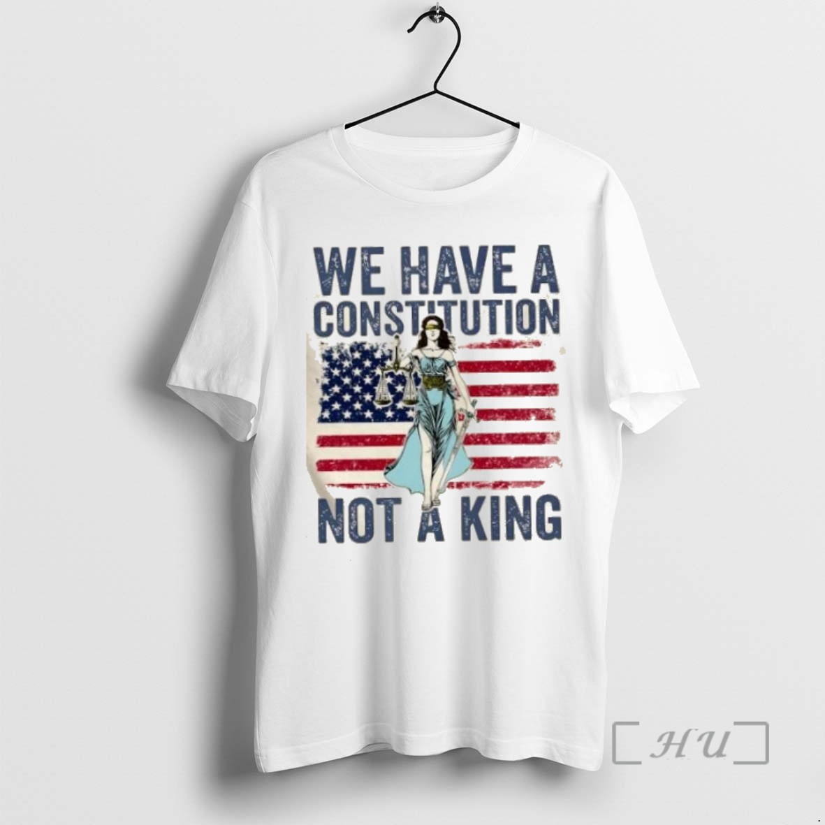 Limited Edition We Have A Constitution Not A King Human Rights Us Flag T Shirts Sweater Hoodie