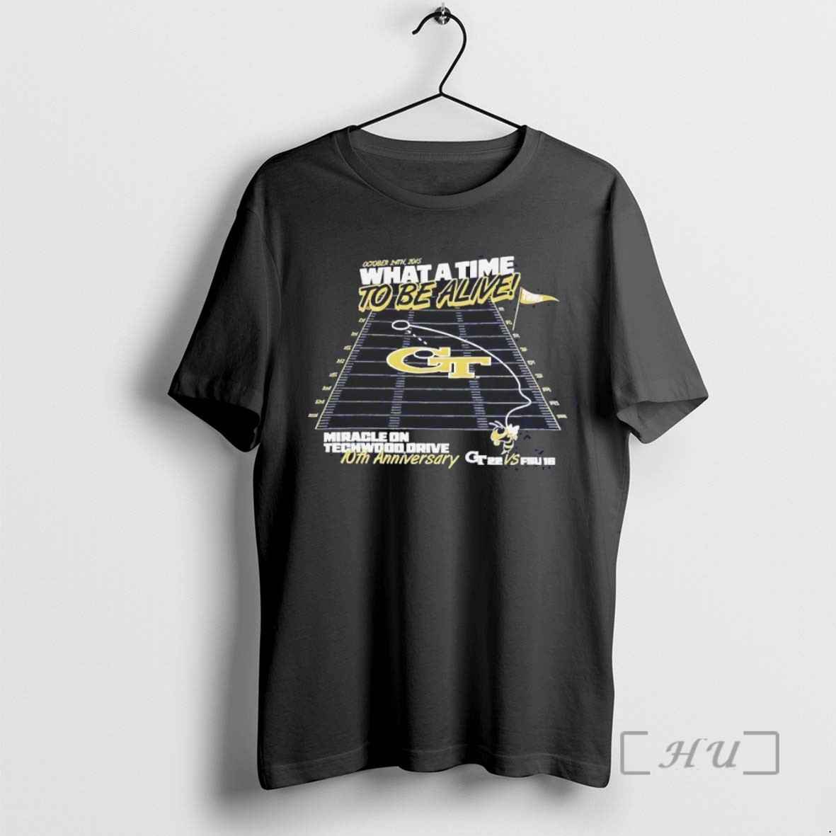 Limited Edition What A Time To Be Alive 10th Anniversary Georgia Tech Yellow Jackets Blackshirt T Shirts Sweater Hoodie