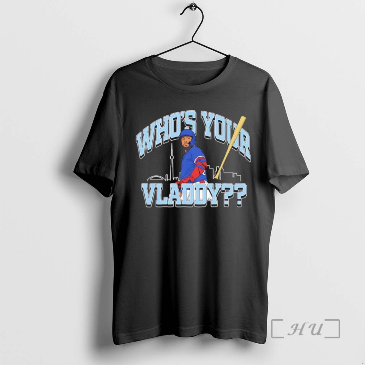 Limited Edition Whos Your Vladdy Toronto Baseball City Skyline T Shirts Sweater Hoodie