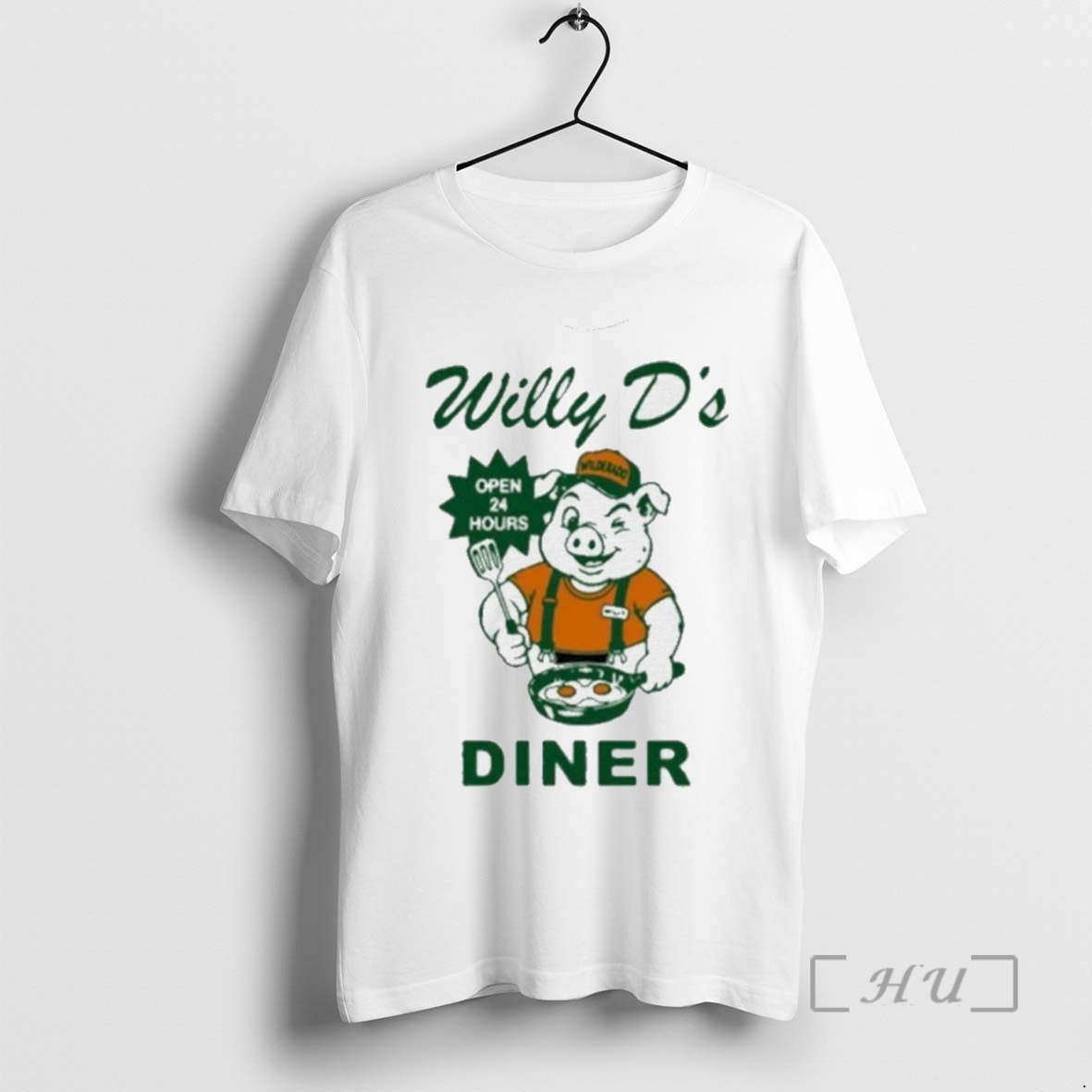 Limited Edition Wilderado Willy Ds Diner Open 24 Hours Painting Tee Shirt Sweater Hoodie