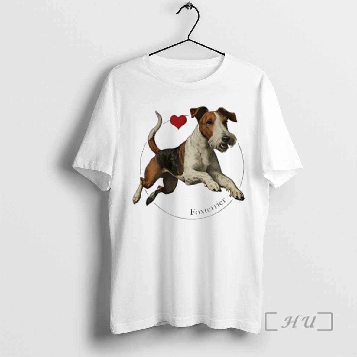 Limited Edition Wire Fox Terrier Portrait Vintage Tee Shirt Sweater Hoodie