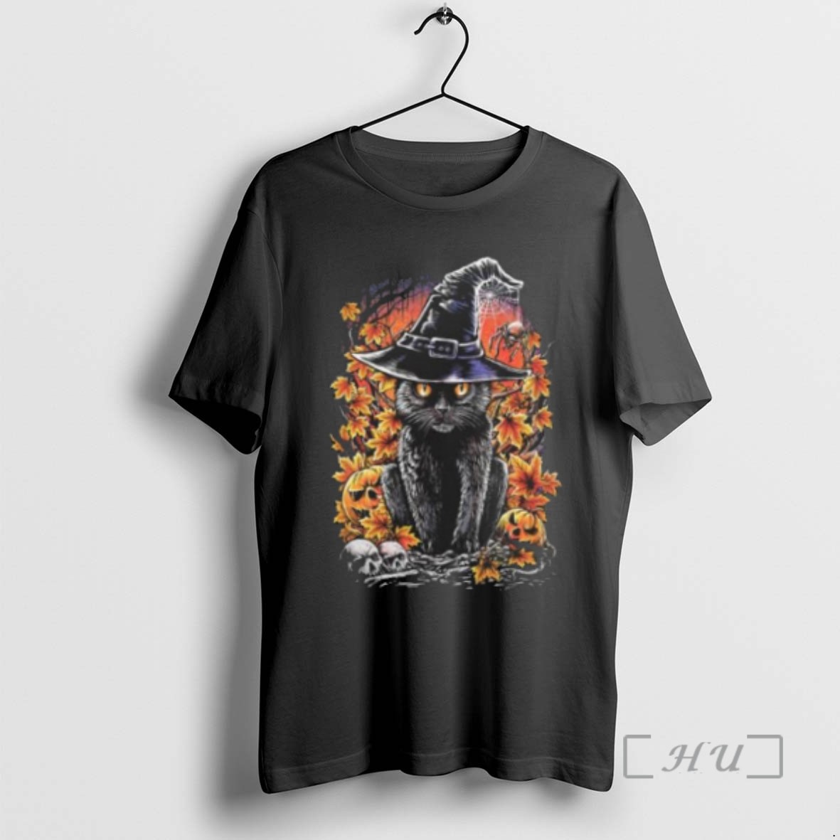 Limited Edition Witchs Familiar Cat Halloween Tee Shirt Sweater Hoodie