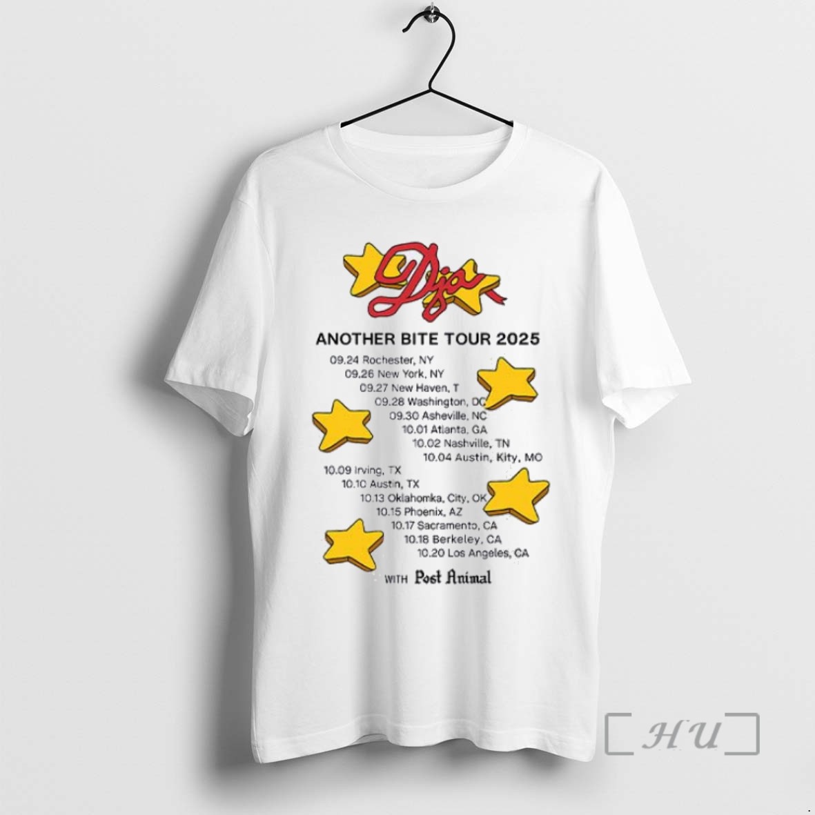 Limited Edition Djo Another Bite Tour 2025 Tee Shirt Sweater Hoodie 2