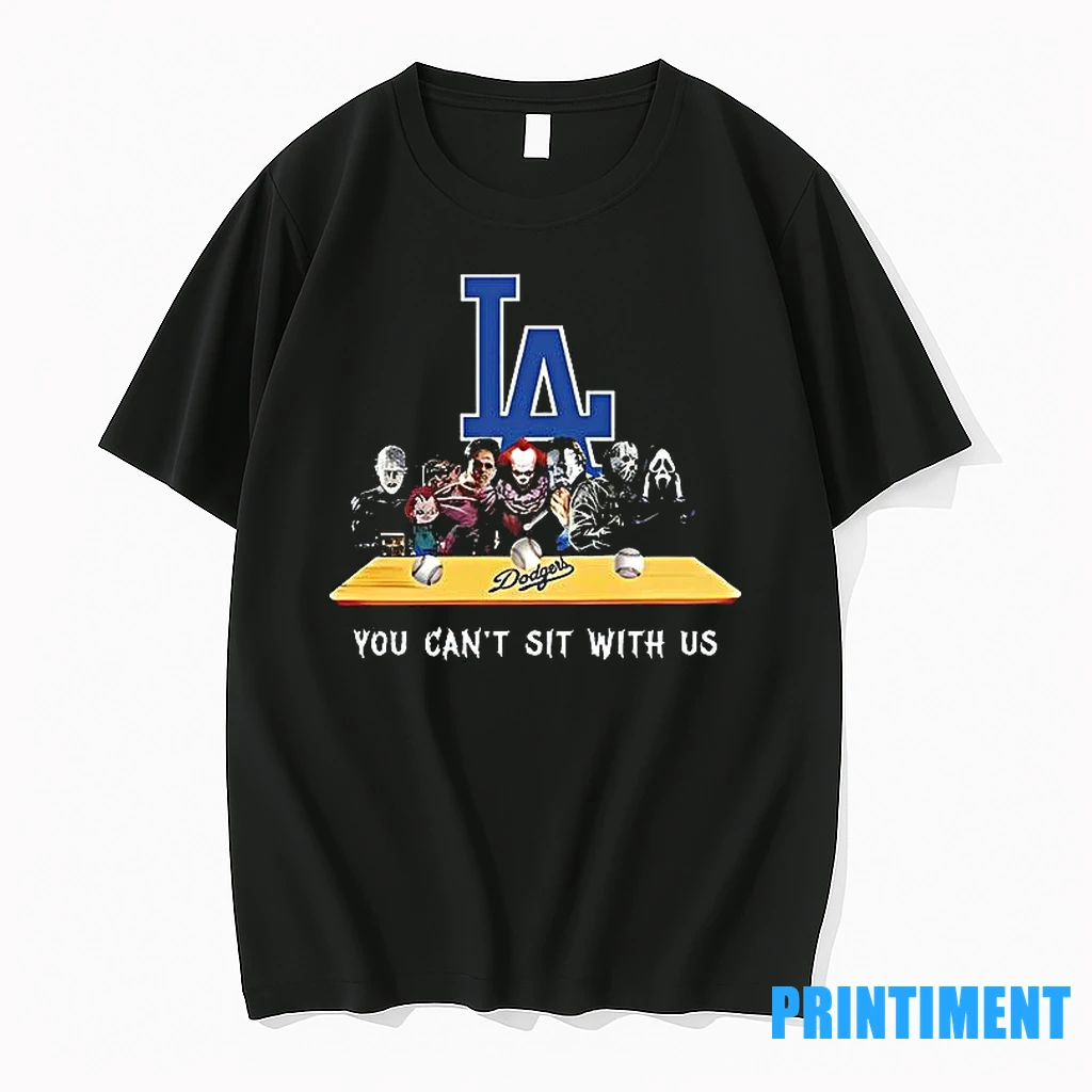 Los Angeles Dodgers You Cant Sit With Us Horror Tshirts Sweater Hoodie