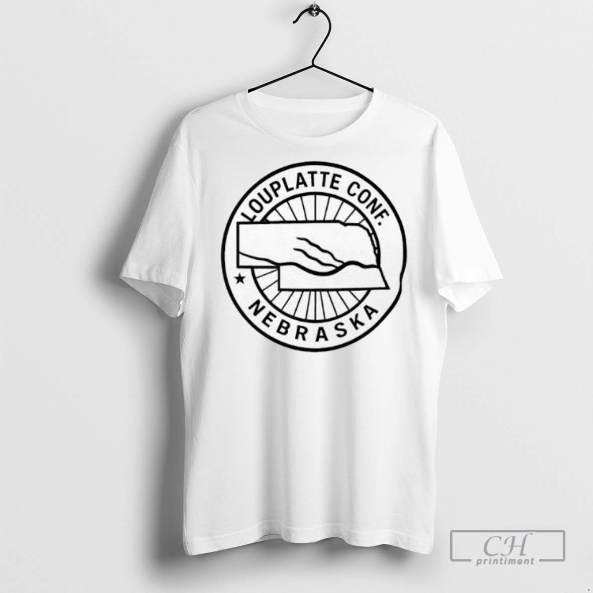 Louplatte Conference In Nebraska Logo T Shirts