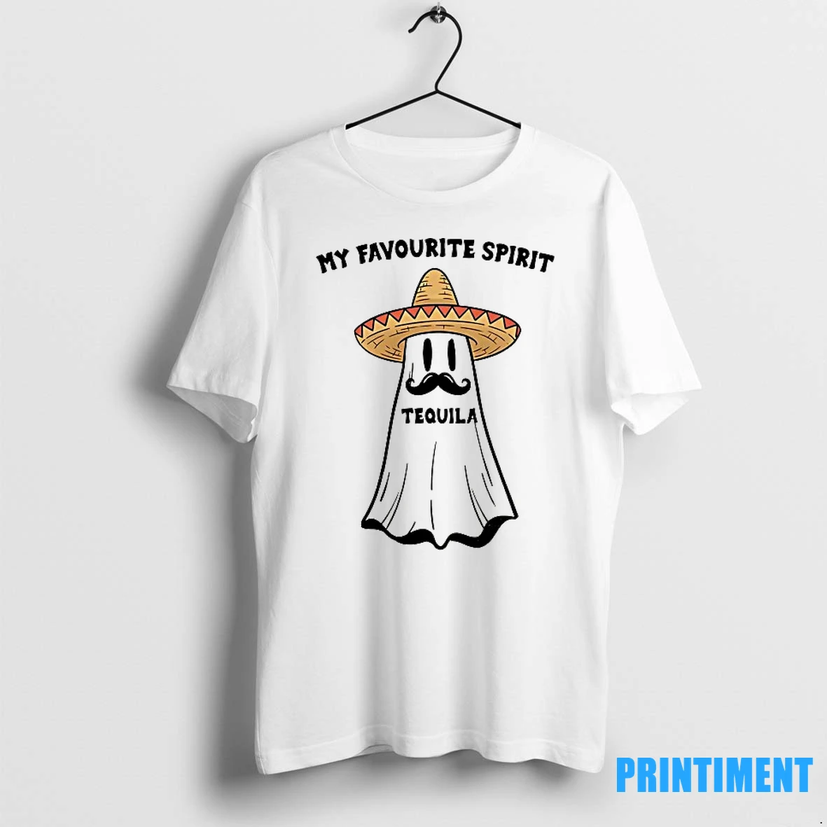 Mexico Ghost Tequila My Favourite Spirit Halloween Tshirts Sweater Hoodie
