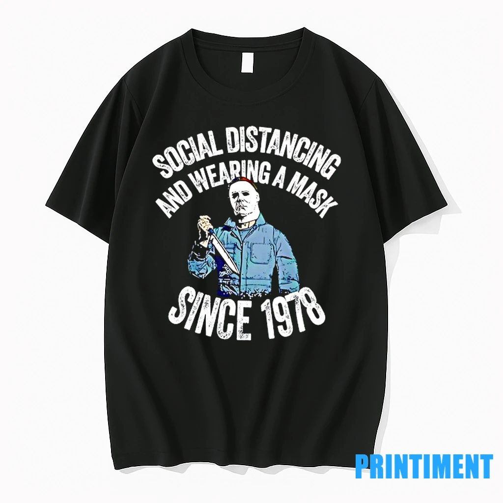 Michael Myers Social Distancing And Wearing A Mask Since 1978 Tshirts Sweater Hoodie