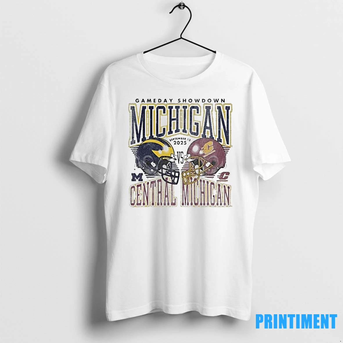 Michigan Wolverines Vs Central Michigan Chippewas 2025 Gameday Showdown Football Tshirts Sweater Hoodie
