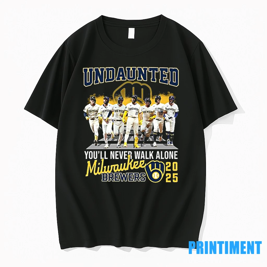 Milwaukee Brewers Undaunted 2025 Nl Central Division Champions Tshirts Sweater Hoodie