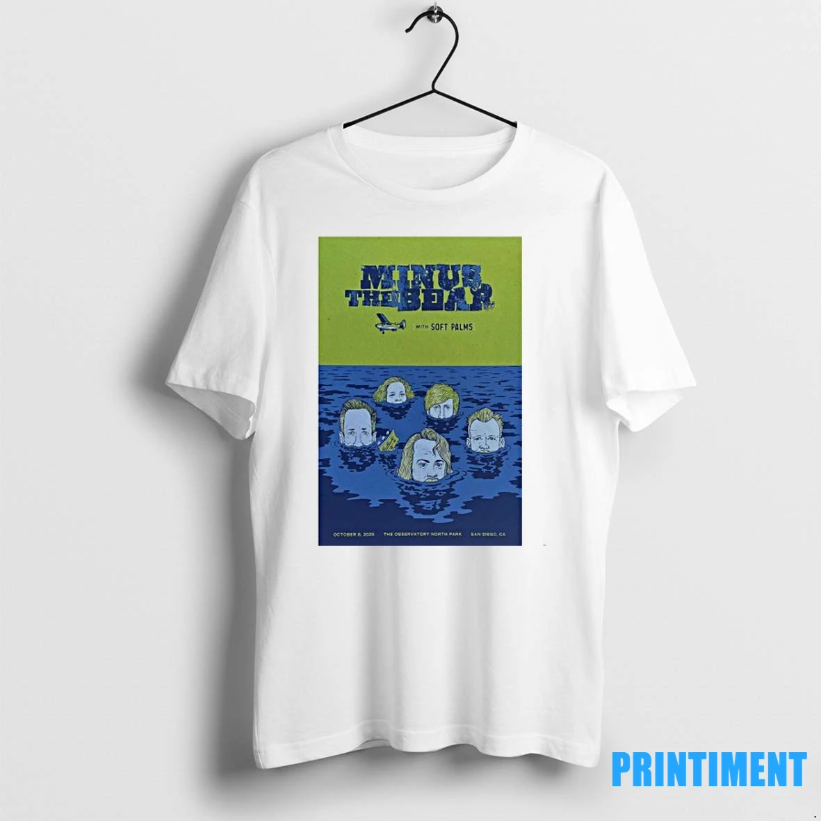 Minus The Bear Oct 8 2025 San Diego Ca Faces Tshirts Sweater Hoodie
