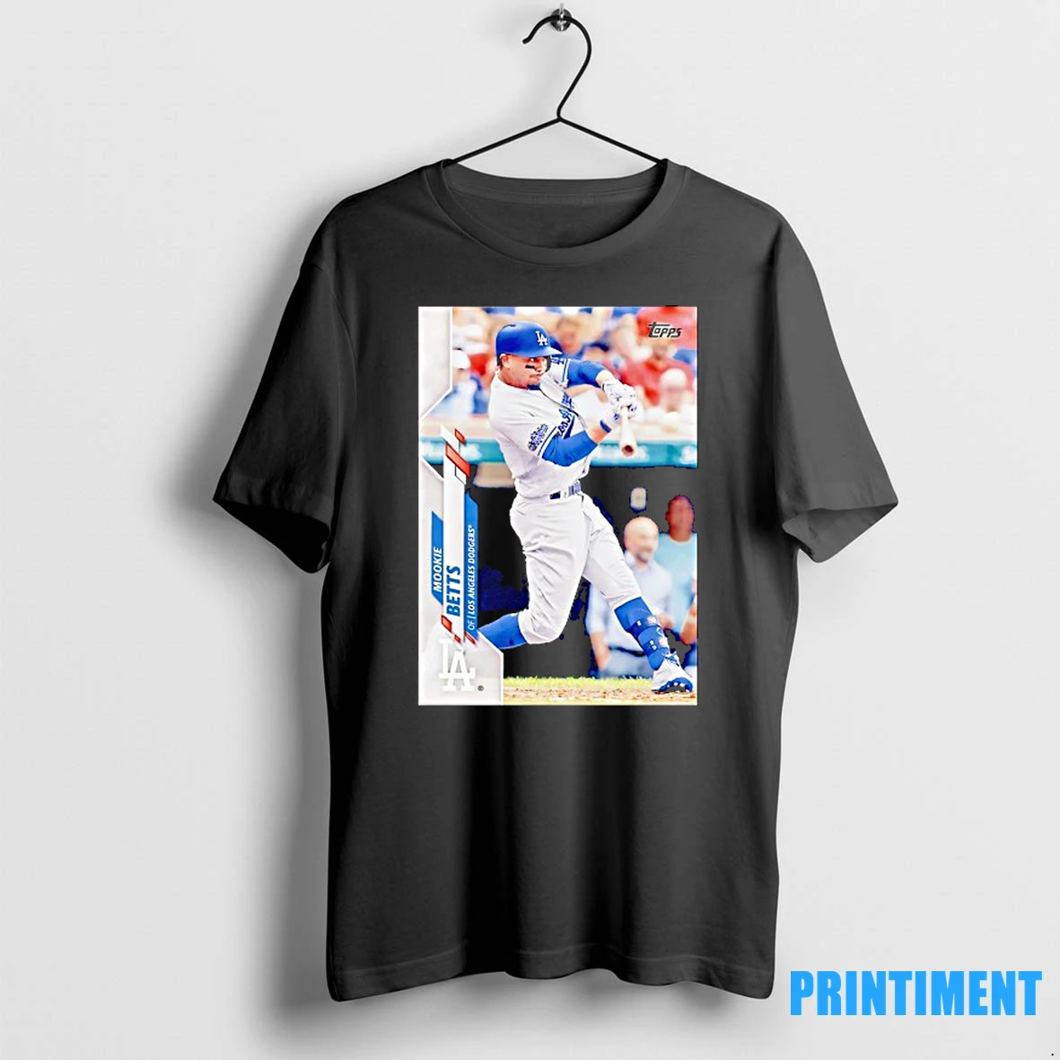 Mookie Betts Los Angeles Dodgers Baseball Card Player Tshirts Sweater Hoodie