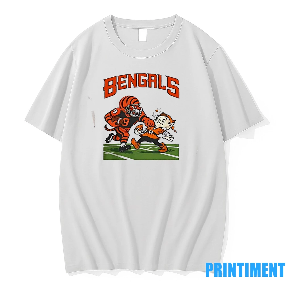 Nfl Cincinnati Bengals Win Cleveland Browns Lose Mascots Battle Tshirts Sweater Hoodie