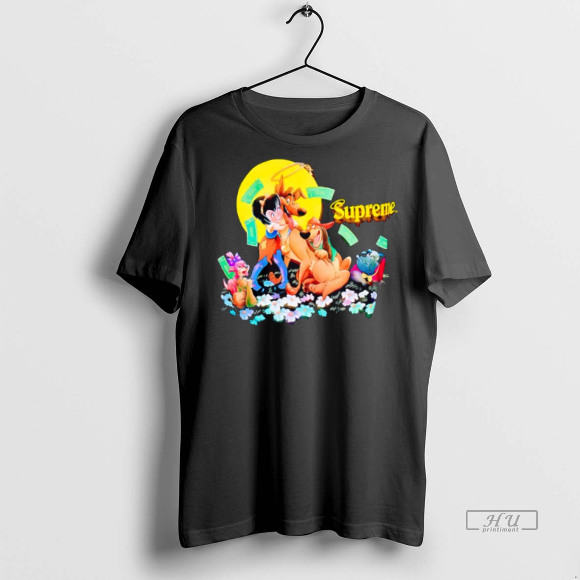 New All Dogs Go To Heaven Supreme Cartoon Graphic Tee Shirt Sweater Hoodie
