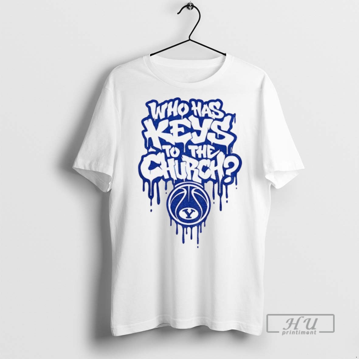 New Byu Cougars Basketball Who Has Keys To The Church Logo Tee Shirts Sweatshirt Hoodies