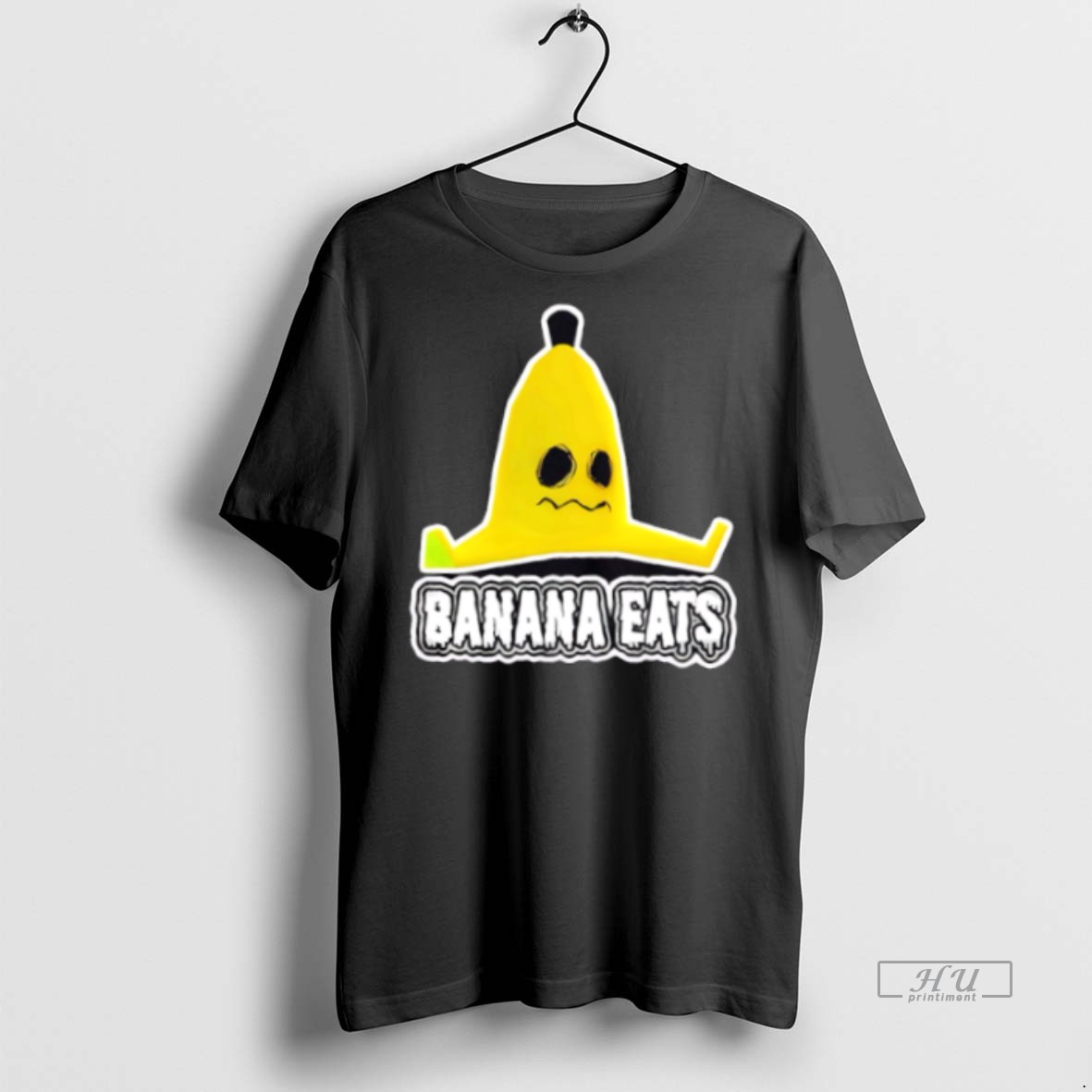 New Banana Eats Peel Trap Retro Graphic Tee Shirt Sweater Hoodie