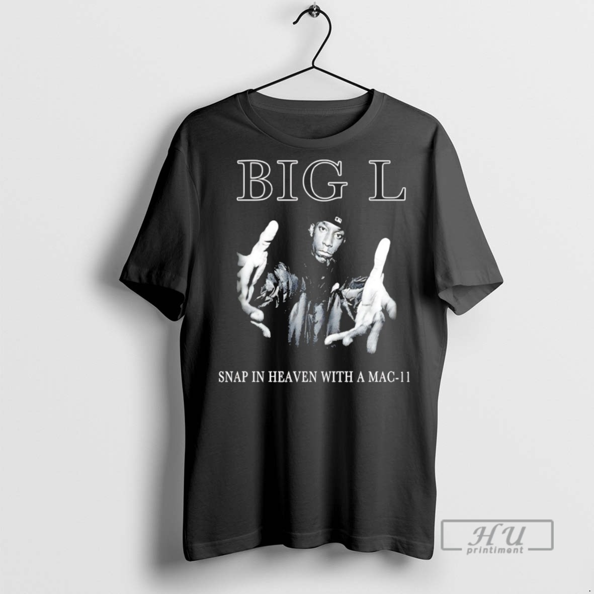New Big L Snap In Heaven With A Mac 11 Tee Shirts Sweatshirt Hoodies