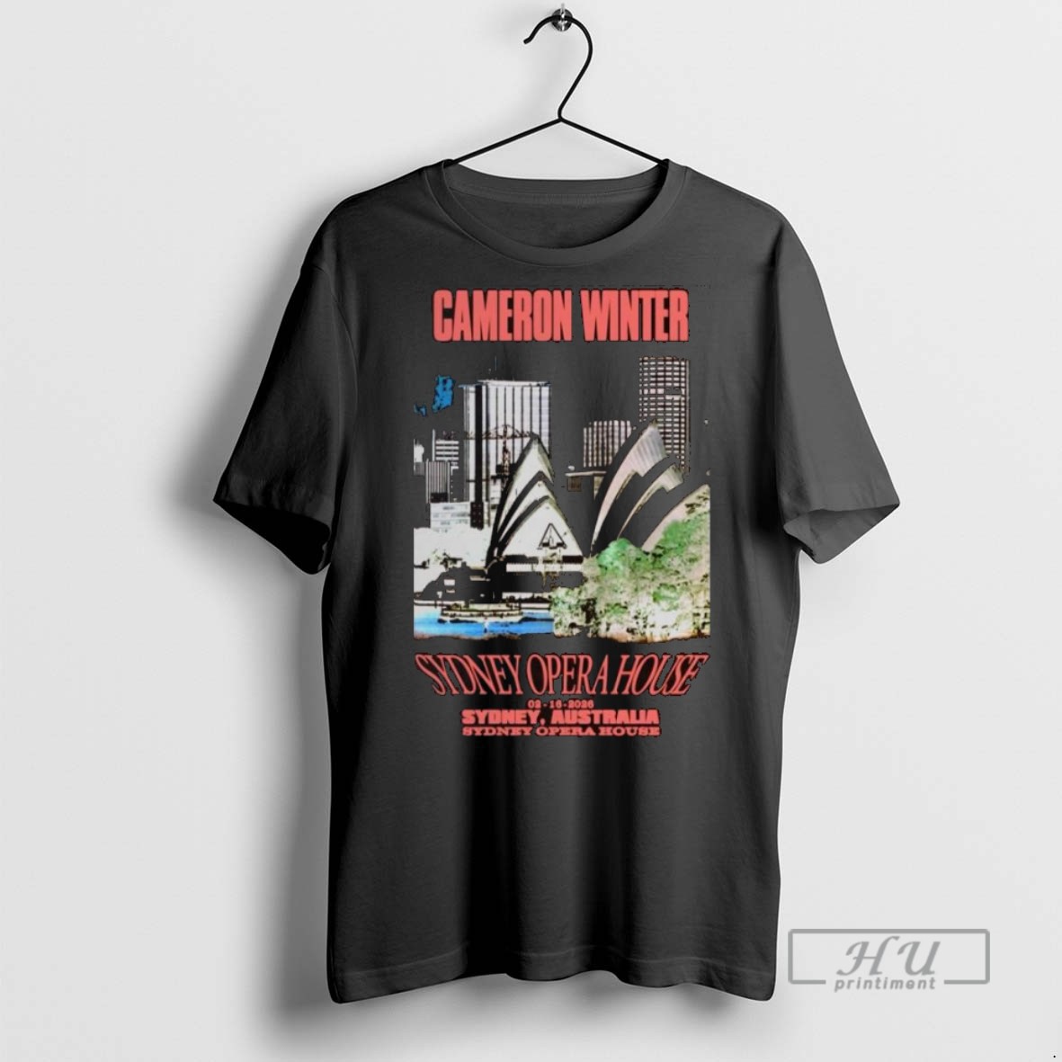 New Cameron Winter Sydney Opera House Concert February 16 2026 Long Sleve Tee Shirts Sweatshirt Hoodies